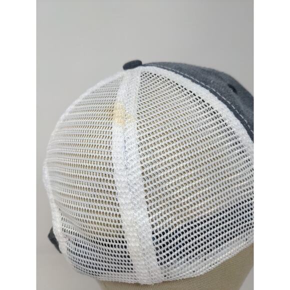 Tommy Bahama Slideback Mesh Back Hat Gray & White Embroidered Logo One Size - Picture 6 of 11
